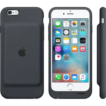 Pouzdro na mobilní telefon Apple iPhone 6S Smart Battery Case šedé