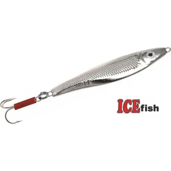Nástraha Pilker ICE Fish NOR stříbrný hmotnost: 125 g