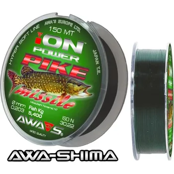 Vlasec Awa-Shima ION POWER Pike Mission 150m průměr: 0,234 mm