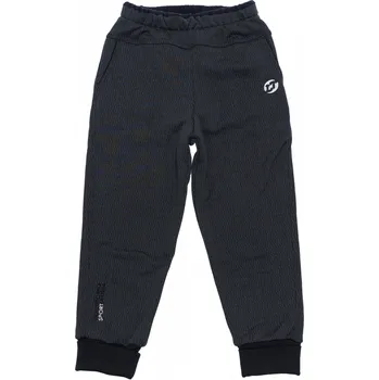 černé tecnostretchové tepláčky