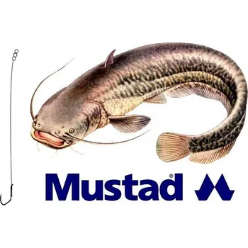 Rybářský háček Rybářské návazce na sumce - hotová montáž MUSTAD Catfish Rig 2