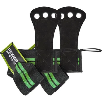 Fitness rukavice POWER SYSTEM CROSSFIT GRIP Ps-3330 Barva: Černá/červená