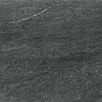 Obklad Quarzit Outdoor - dlaždice rektifikovaná 59,8x59,8, 2 cm černá reliéfní DAR66739