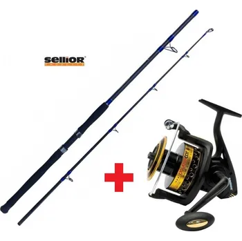 Rybářský prut Prut Sellior Gladius 2,1 m / 400-600g + naviják Sellior DoubleCat 80 zdarma