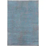 Ručně vázaný kusový koberec Diamond DC-JK 1 Silver/light blue, 365x457, modrá, chodba / předsíň, Diamond Carpets India - 1 rok na vrácení + DOPRAVA ZDARMA k Vám i zpět