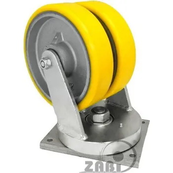 Pojezdové kolečko Polyuretanové kolo zdvojené 200 mm