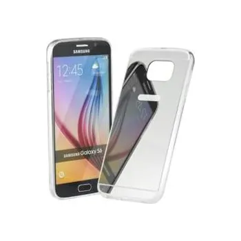 Pouzdro na mobilní telefon Zrcadlový kryt pro Huawei P8 Lite 2017 - stříbrný - Forcell + zdarma možnost vyzkoušet a vrátit zboží do 30 dní