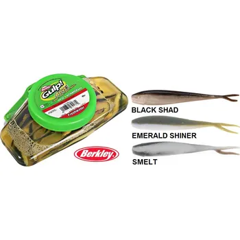 Umělá nástraha Berkley Gulp Alive Minnow Freshwater smáček 10 cm - 10 ks barva: Black Shad