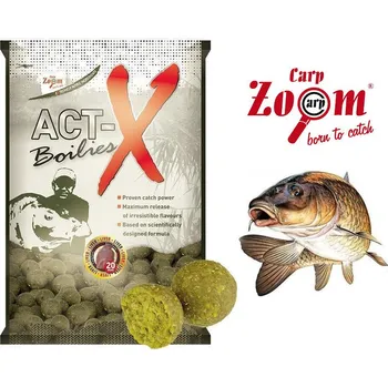 Boilies Carp Zoom Act-X boilies 800 g/16 mm příchuť: Jahoda
