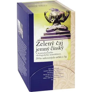 Čaj Sonnentor Zelený čaj jemný čínský Bio 20 x 1 g