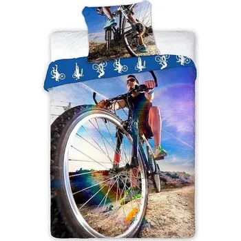 Povlečení Faro Cyklista 140 x 200, 70 x 90 cm