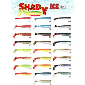 Nástraha Nástrahy umělé ICE Fish Shady 10 cm barva: S5
