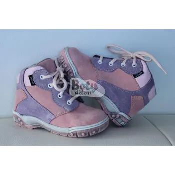 Chlapecké polobotky SANTÉ kožené boty HP/4814 Růžová - kaz 20