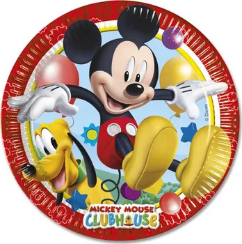 Party nádobí Procos Mickey Mouse talíře 23 cm 8 ks