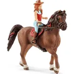 Schleich 42411 Zrzka Hannah na koni…