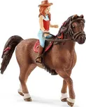 Schleich 42411 Zrzka Hannah na koni…