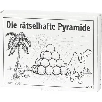 Hlavolam Hlavolam Mini Pyramida 4 dílná