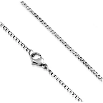 Řetízek Šperky4U Ocelový řetízek čtvercový, tl. 3 mm - OPE1008-030-45