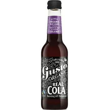 Limonáda Gusto Organic Real Cola 275 ml