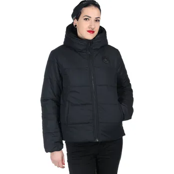 Dámský kabát bunda zimní dámské - Core Poly Fill Puffer - CONVERSE - 10004548-A01
