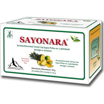 Sayonara Ultra slim ananas – mango 20 x 1,5 g