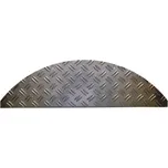 Hamat Nášlapy na schody Hliníkový Steeltred - venkovní i vnitřní - 18x60 půlkruh (rozměr včetně ohybu) - 1 rok na vrácení + DOPRAVA ZDARMA k Vám i zpět