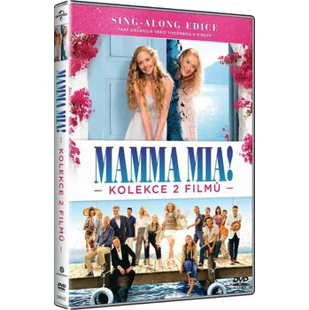 DVD film DVD Mamma Mia!: kolekce 2 filmů (2018)