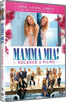 DVD film DVD Mamma Mia!: kolekce 2 filmů (2018)