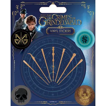 Samolepící dekorace Samolepky Fantastická zvířata 5 kusů