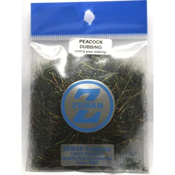 Zeman Peacock Dubbing Black/Gold