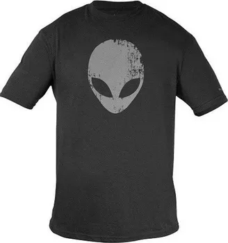 Pánské tričko Alienware Distressed Head černé/šedé