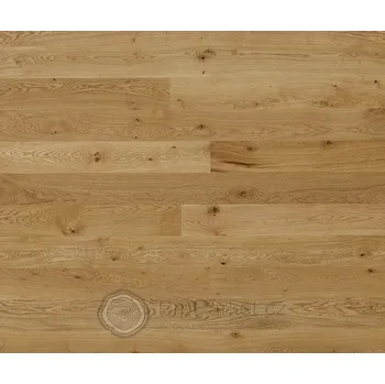 Terasové prkno Dub Rustik kartáč. 145 mm, selské prkno 1m2