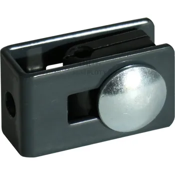 Příslušenství pro plot Úchyt plotového panelu univerzální, SADA, antracit