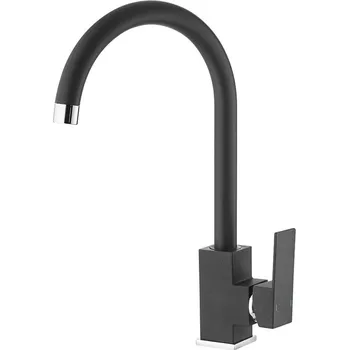 Vodovodní baterie dřezová baterie Alveus SANTO black 91