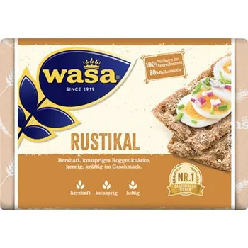 WASA KNÄCKEBROT RUSTIKÁLNÍ 275g NĚMECKO!