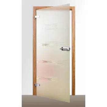 Interiérové dveře Celoskleněné dveře Stylus s dekorem GP12P