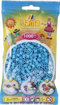 zažehlovací korálek Hama Beads H207-49 Midi azurově modré 1000 ks