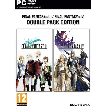 Počítačová hra Square Enix Final Fantasy III & IV (Double Pack Edition) PC krabicová verze