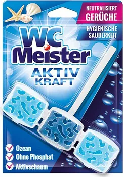 Čisticí prostředek na WC WC Meister Aktiv Kraft závěska do WC oceán 45 g