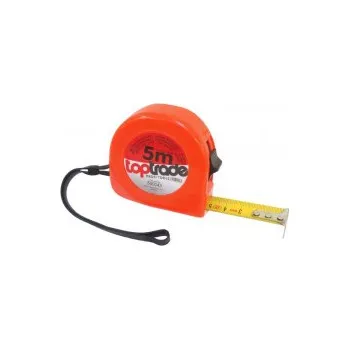 metr TOPTRADE metr svinovací, jednobrzdový, 19 mm x 5 m, hobby 500043