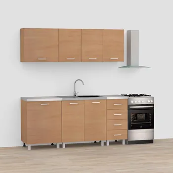 Kuchyňská linka Kuchyňská linka Rea Alfa 180cm - Moderní kuchyňská linka