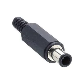 Elektrická zásuvka LUMBERG Zástrčka napájecí DC zásuvka 6,5/4,1/1mm s vývodkou na kabel