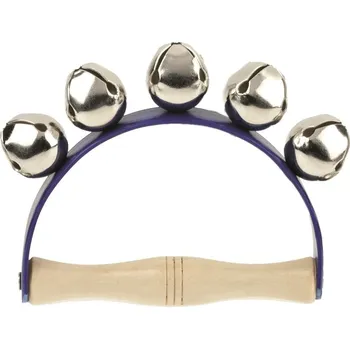 Hudební nástroj pro děti Rolničky s dřevěnou rukojetí