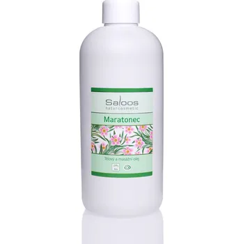 Masážní přípravek Saloos tělový a masážní olej Maratonec 500 ml