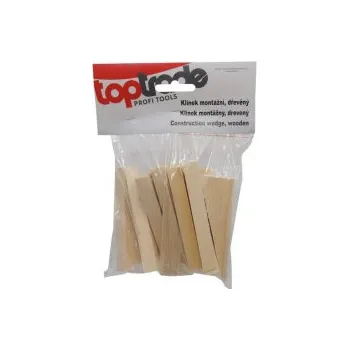 TOPTRADE klínky dřevěné, montážní, balení 20 ks, 100 x 20 x 30 - 1 mm 108116