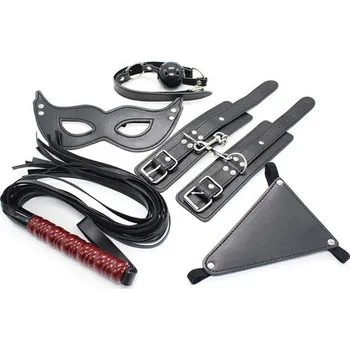 VšeNaSex.cz Bondage sada Black Cat 5 dílů