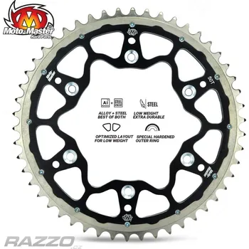 Řetězová sada pro motocykl Rozeta MotoMaster Fusion Chainwheels Black 6201232 GasGas Sherco Beta Husqvarna Rieju 49 z