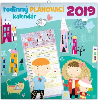 Kalendář Presco Group Rodinný plánovací kalendár 2019 SK