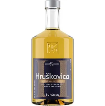 Pálenka Žufánek Hruškovica z Dubového Sudu 0,5 l