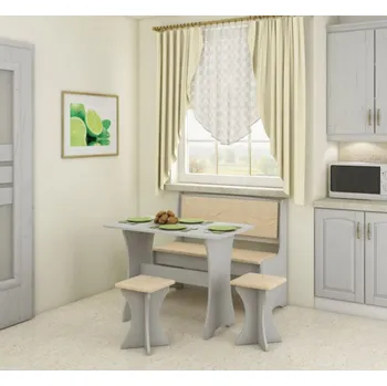 Jídelní set Jídelní set (kuchyňská sestava jednoduchá, rovná) - Jídelní set, kuchyňská lavice rovná)